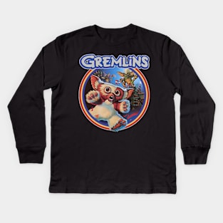 The Cultural Impact Of Gremlins A 80s Movie Phenomenon Kids Long Sleeve T-Shirt